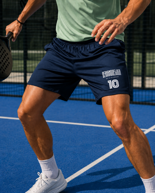 Padel Recycled Wedstrijdbroekje - Los Pantalonos Cortos ( white label ) Be a Number Ten