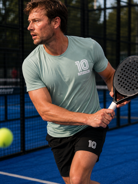 Padel Recycled Wedstrijdshirt - El Partido ( white label ) 10 by Dean and Deluca