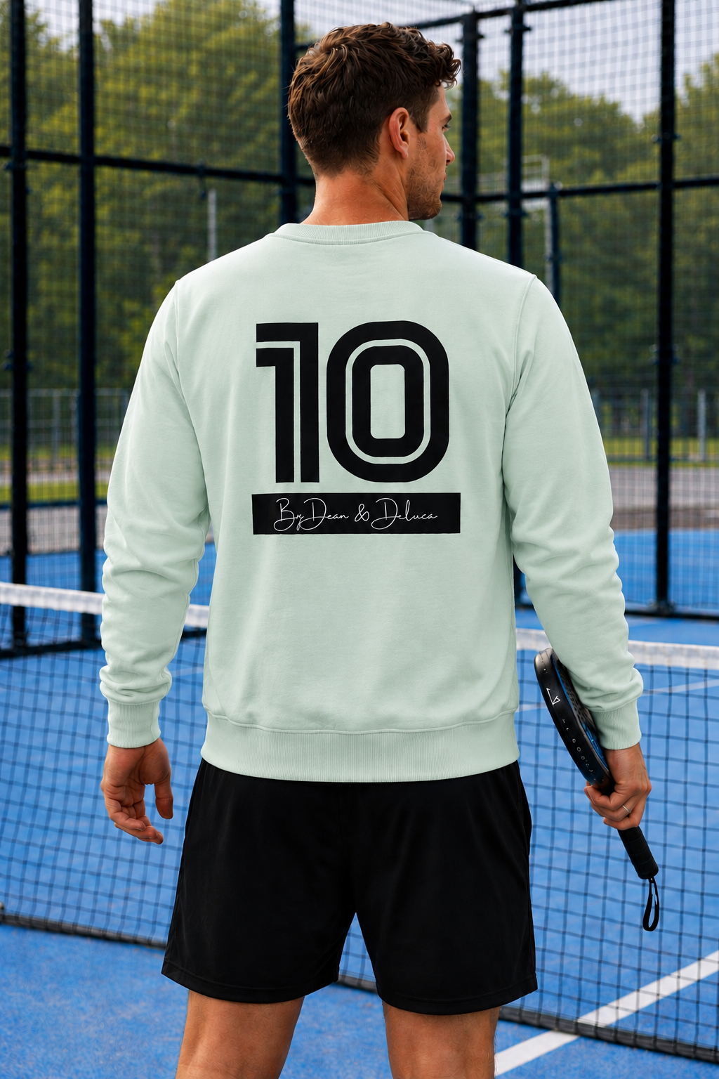 Padel Cotton Sweater - La Pelota ( black label )