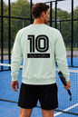 Padel Cotton Sweater - La Pelota ( black label )