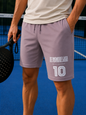 Padel Katoenen Wedstrijd Short - Bandeja ( white label ) Be a Number Ten