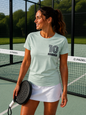 Padel Recycled Wedstrijdshirt Dames - Senorita ( black label ) 10 by Dean and Deluca