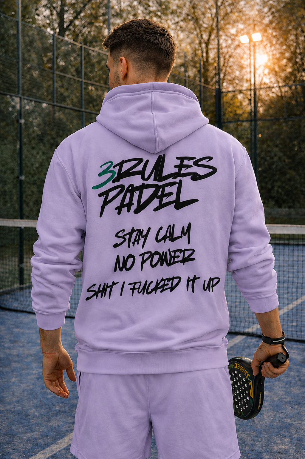 Padel Hoodie - 3 Rules Padel