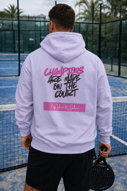 Padel Hoodie - Champions are Made on the Court