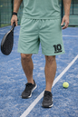 Padel Cotton Match Short - Bandeja ( black label )
