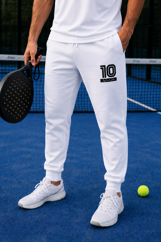 Padel Katoenen Joggingbroek - The Court 10 by Dean and Deluca