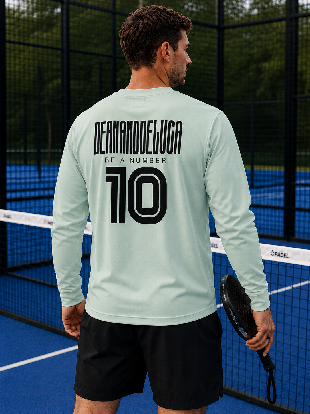 Padel Katoenen Sweater - La Pelota ( black label ) 10 by Dean and Deluca