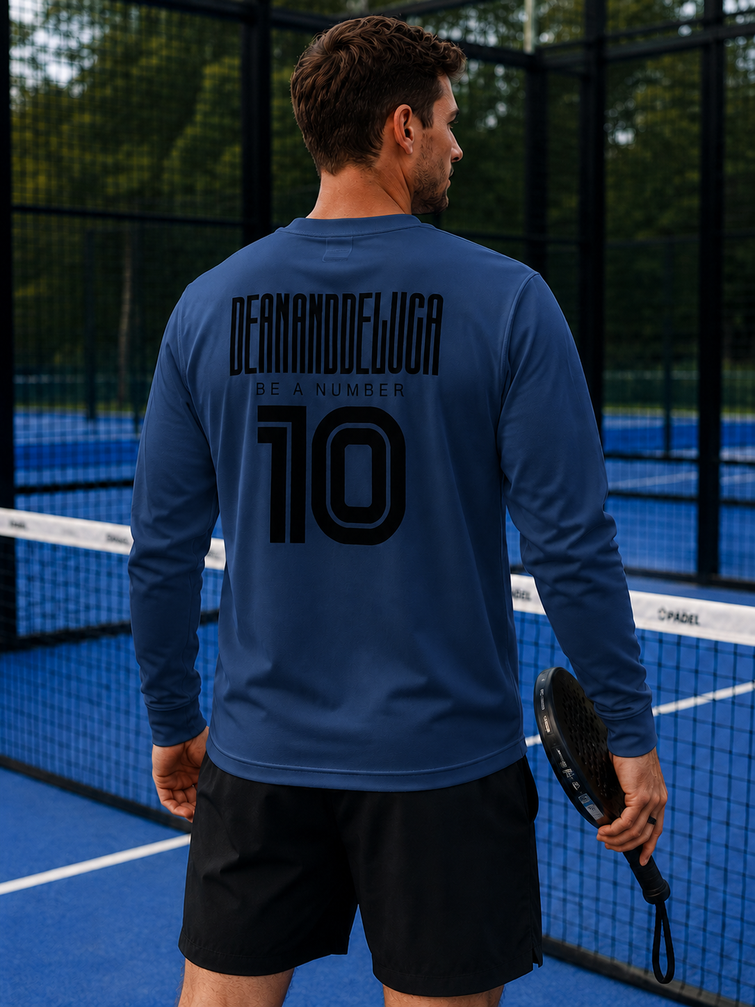 Padel Katoenen Sweater - La Pelota ( black label ) 10 by Dean and Deluca