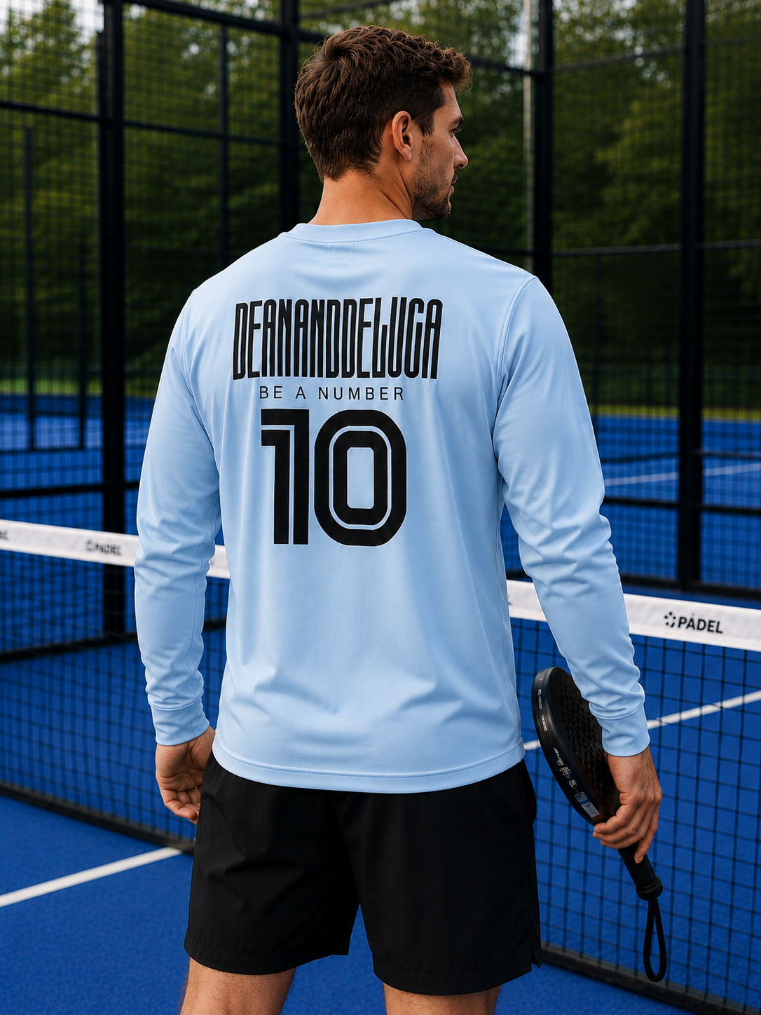Padel Katoenen Sweater - La Pelota ( black label ) 10 by Dean and Deluca