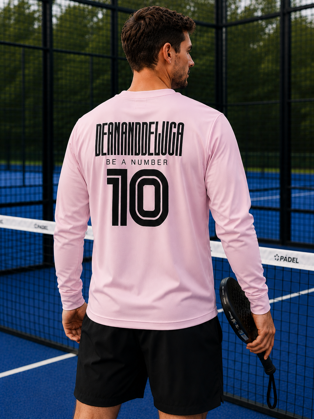 Padel Katoenen Sweater - La Pelota ( black label ) 10 by Dean and Deluca