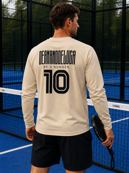 Padel Katoenen Sweater - La Pelota ( black label ) 10 by Dean and Deluca