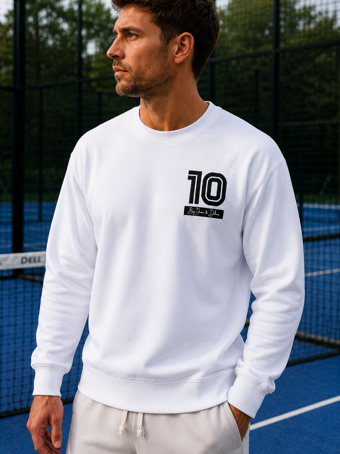 Padel Katoenen Sweater - La Pelota ( black label ) 10 by Dean and Deluca
