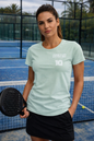 Padel Cotton Match Shirt Ladies - Chiquita ( white label )