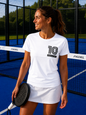 Padel Recycled Wedstrijdshirt Dames - Senorita ( black label ) 10 by Dean and Deluca