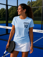 Padel Katoenen Wedstrijdshirt Dames - Chiquita ( black label ) Be a Number Ten