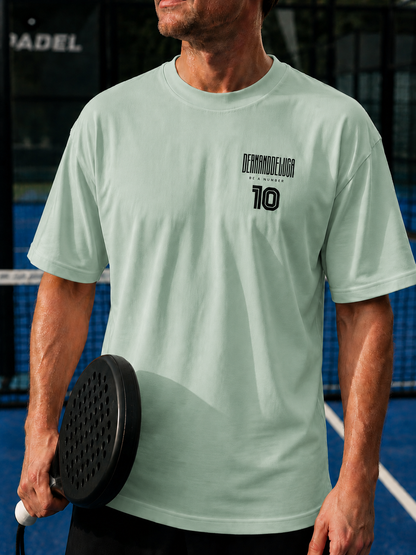 Padel Katoenen Wedstrijdshirt - Vibora ( black label ) Be a Number Ten