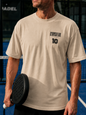 Padel Katoenen Wedstrijdshirt - Vibora ( black label ) Be a Number Ten