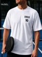 Padel Katoenen Wedstrijdshirt - Vibora ( black label ) Be a Number Ten