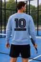 Padel Cotton Sweater - La Pelota ( black label )
