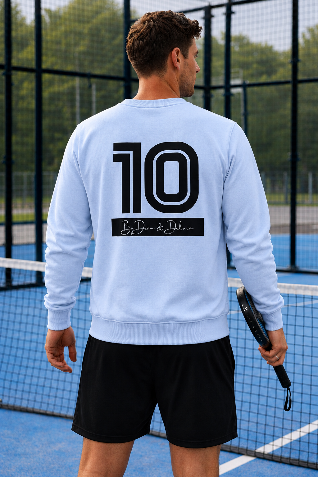 Padel Cotton Sweater - La Pelota ( black label )