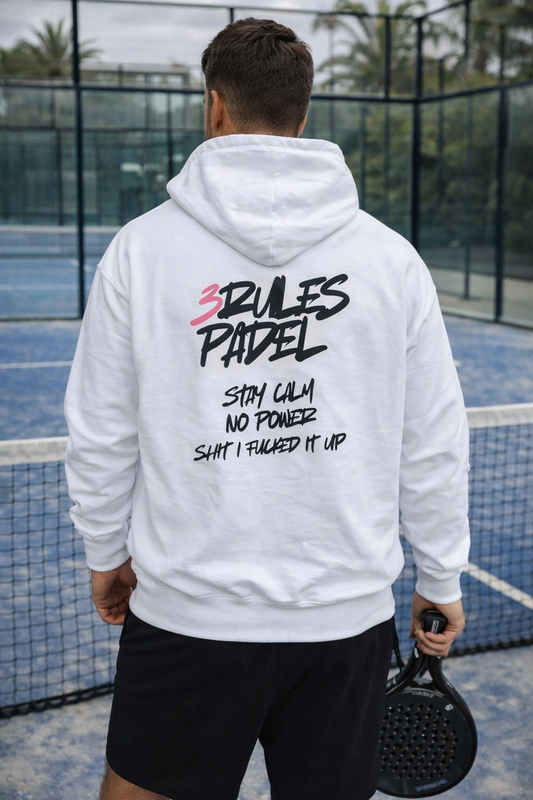 Hoodie "3 Rules Padel" Pink