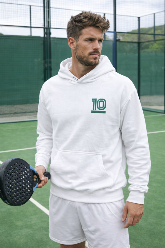 Hoodie "3 Rules Padel" Green