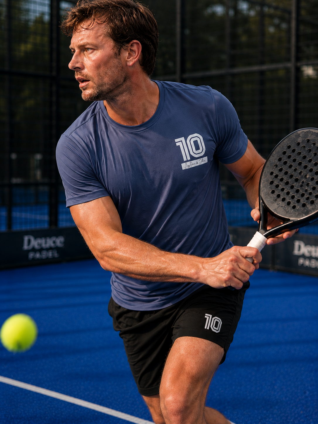 Dean and Deluca 10 Padel shirt heren