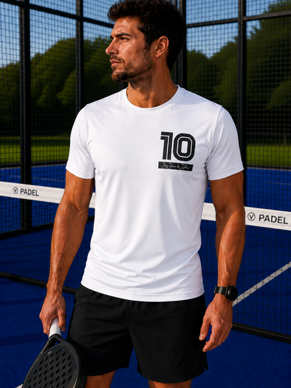 Padel Recycled Wedstrijdshirt - El Partido ( black label ) 10 by Dean and Deluca